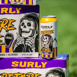 Good morning. A gentle reminder to all that Before I Die Lager is available for all your tailgating needs wherever Surly is sold. If you’re hitting up US Bank Stadium, Surly beers are available on all levels. Let’s go!